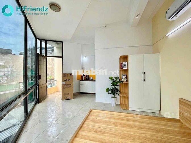 phòng ban công đón nắng ngay sát bệnh viện chợ rẫy