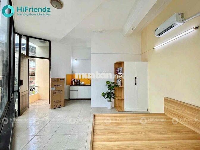 phòng ban công đón nắng ngay sát bệnh viện chợ rẫy