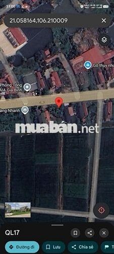 CC CẦN BÁN LÔ THỔ CƯ MẶT QL17 ĐOẠN XUÂN LAI, GIA BÌNH, BẮC NINH
