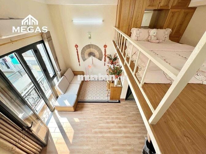 TRỐNG SẴN _ CĂN HỘ DUPLEX _ 2 KO GIAN NGỦ GẦN VÒNG XOAY DÂN CHỦ