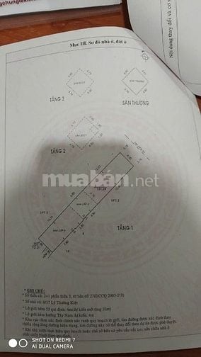 Bán nhà hẻm thiên phước F9 Tân bình 4.5x28 132m2