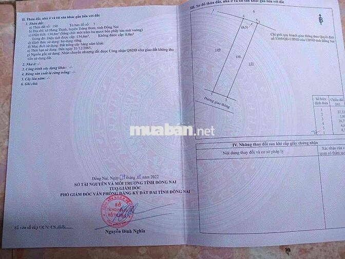cần bán  5 x 28 sổ riêng cách QL1A 500m