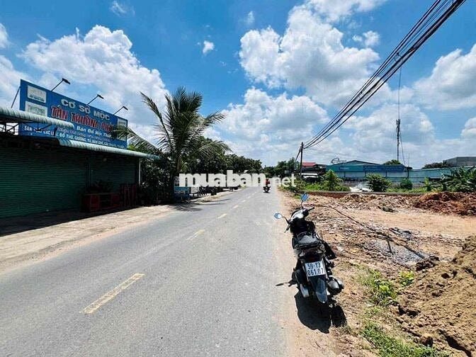 ĐẤT MẶT TIỀN ĐƯỜNG SỐ 9 – TÂN THÔNG HỘI, CỦ CHI – 160M² FULL THỔ