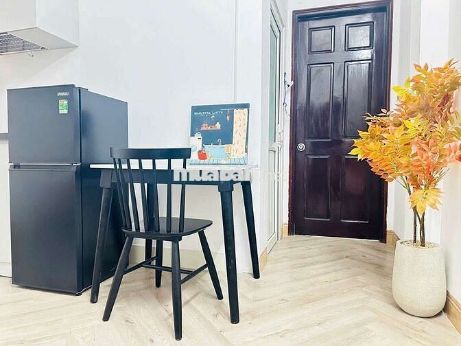 1 PHÒNG NGỦ, 1 PHÒNG KHÁCH - FULL NỘI THẤT - CỬA SỔ TRỜI -