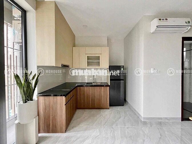 CHO THUÊ CĂN HỘ STUDIO CÓ BANCOL MỚI 100% - ĐẦY ĐỦ TIỆN NGHI - MÁY GIẶ