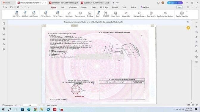 ĐẤT ĐẸP - GIÁ TỐT - CẦN BÁN GẤP LÔ Đất ĐẸP Tại Ấp 3 - Bàu Đồn - Gò Dầu