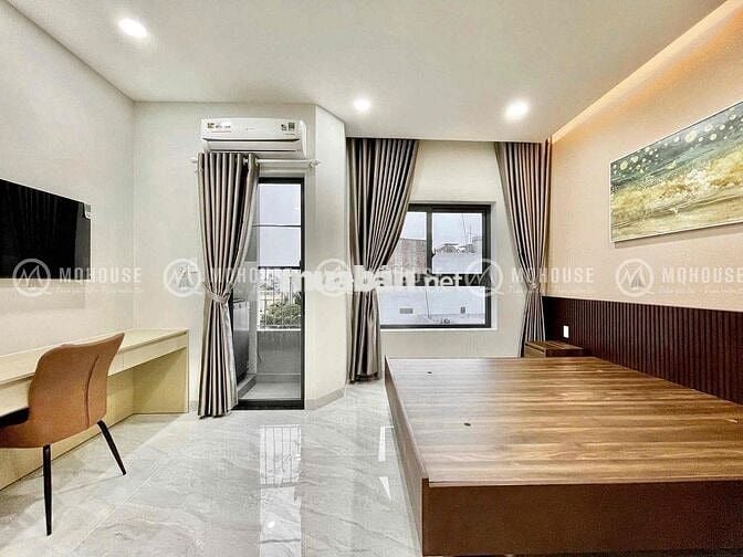 STUDIO BAN CÔNG - MỚI ĐẸP NGAY CHỢ TÂN HƯƠNG - NHÀ MỚI ĐẸP