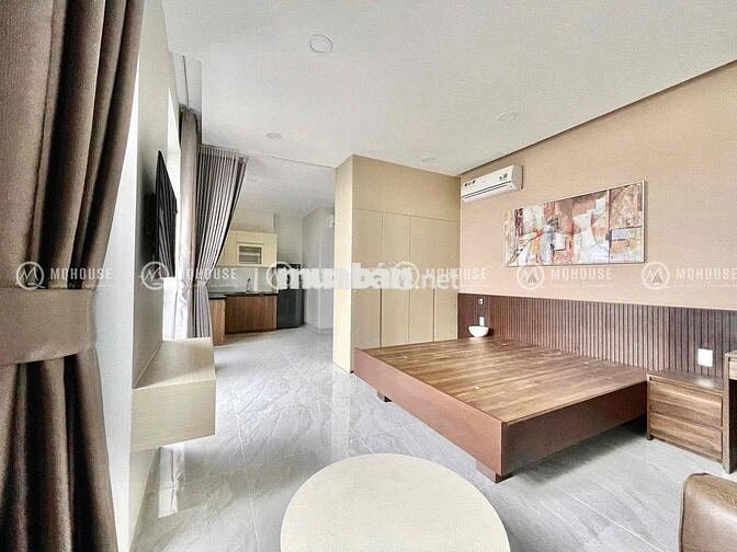 CHO THUÊ CĂN HỘ STUDIO CÓ BANCOL MỚI 100% - ĐẦY ĐỦ TIỆN NGHI - MÁY GIẶ