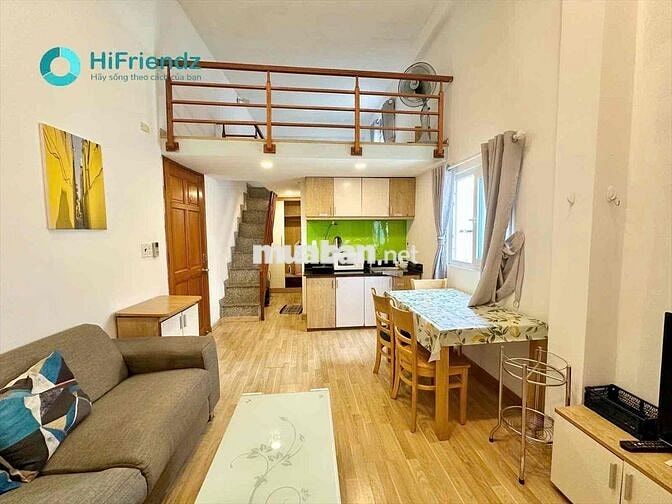🔥CHO THUÊ CĂN HỘ DUPLEX 50m2 SIÊU TO KHỔNG LỒ GIÁP QUẬN 1