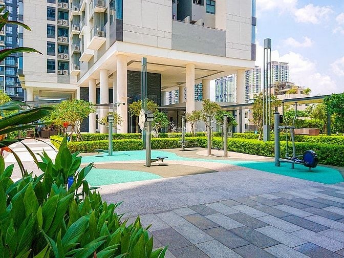 Căn hộ bán tại One Verandah Thạnh Mỹ Lợi gồm 3 phòng ngủ 107m2