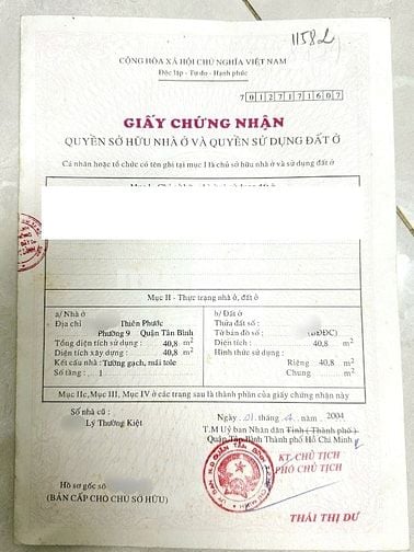 Mình Chính Chủ Bán - Thiên Phước - HXH - DT 4.3m x 10m
