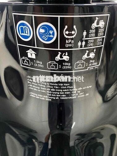 Sh 125CBS đời 2025