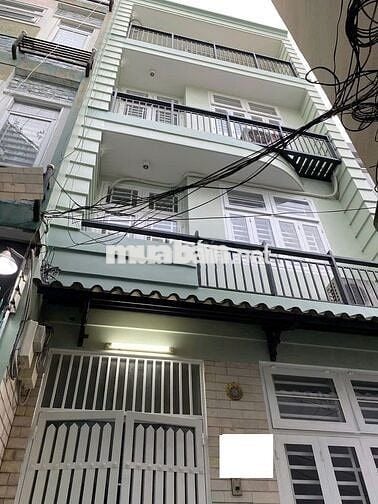 cho thuê nhà hẻm Quận 1 Nguyễn Phi Khanh dt 6x6m, 3 lầu 3pn giá 18tr