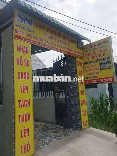 Nhà nhỏ xinh 480tr TL, mặt tiền Bàu Sen, Hòa Khánh Đông, Long An