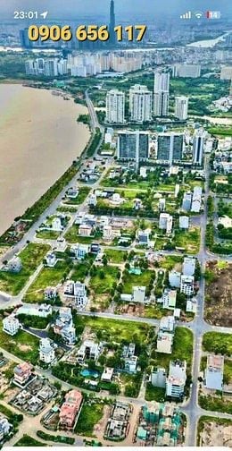 Bán đất biệt thự DA Huy Hoàng.Gần sông Sài Gòn.DT 15 x20m(300m2)