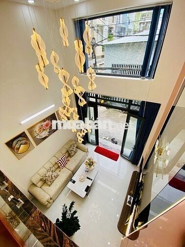 NHÀ ĐẸP HẺM XE HƠI Ở NGAY P16 GÒ VẤP - 4 TẦNG 4 PN - ĐẦY ĐỦ NỘI THẤT
