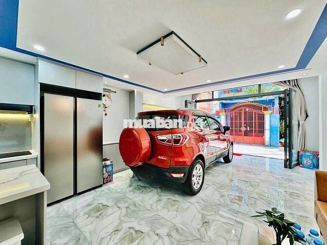 NHÀ 3 TẦNG, THỐNG NHẤT, P16, GÒ VẤP, HẼM THÔNG, OTO NGỦ TR.NHÀ 6,79 TỶ