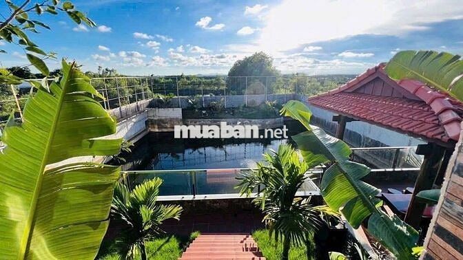 CĂN NHÀ VƯỜN NGHỈ DƯỠNG SIÊU ĐẸP GẦN BIỂN HỒ TRÀM