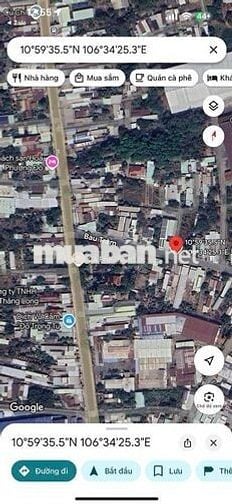 Đất MT Bàu Trâm Trung An Củ Chi. Giá 1ty630/83m2 SHR XDTD Đường nhựa