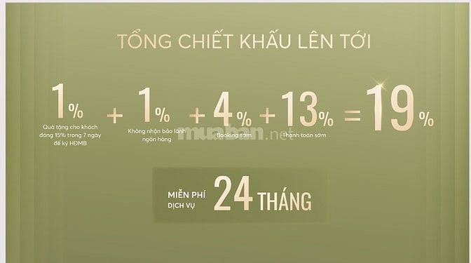 CĂN HỘ 1 PHÒNG NGỦ, DỰ ÁN GREENERA SOUTHMARK GIẢM GIÁ LÊN TỚI 19%