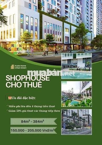SHOPHOUSE URBAN GREEN – ĐỐI DIỆN VẠN PHÚC CITY THỦ ĐỨC