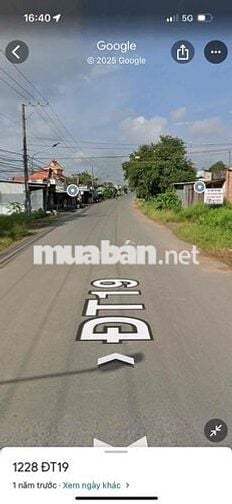 cần bán đất chính chủ mt đường hùng vương phước an nhơn Trạch