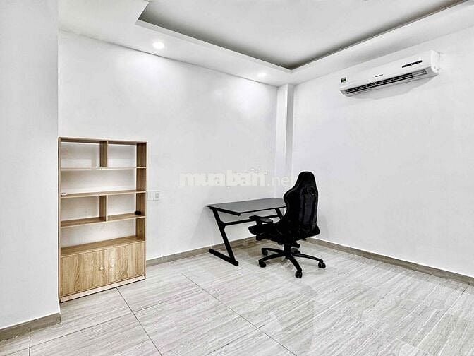 Phòng mới có máy lạnh ,máy giặt sấy ngay HV Cán Bộ , gần HUTECH, UEF