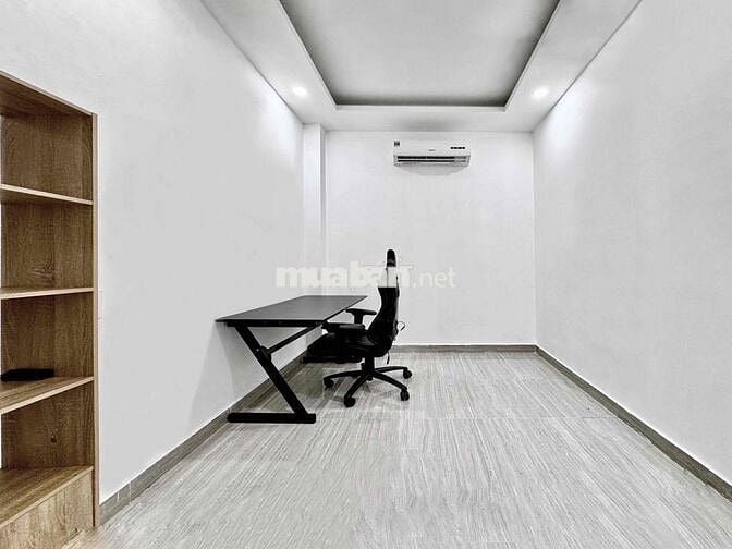 Phòng mới có máy lạnh ,máy giặt sấy ngay HV Cán Bộ , gần HUTECH, UEF