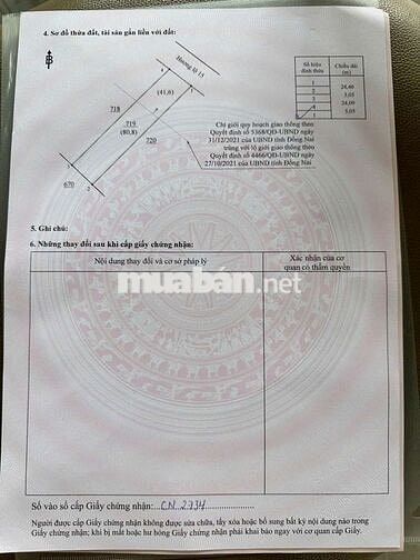 Đất mặt tiền Hương lộ 15, Phường Tân Triều