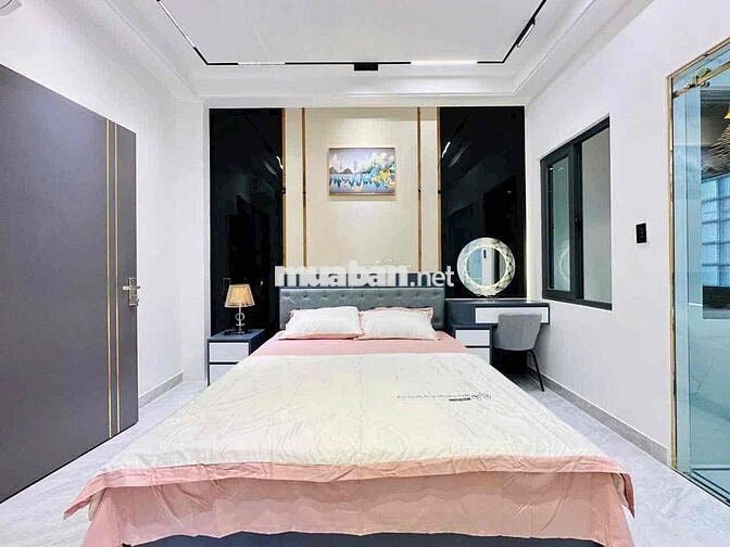 cho thuê nhà mặt tiền đs 4 p16 (4x20) , 5 lầu , 4pn , 5wc thag máy
