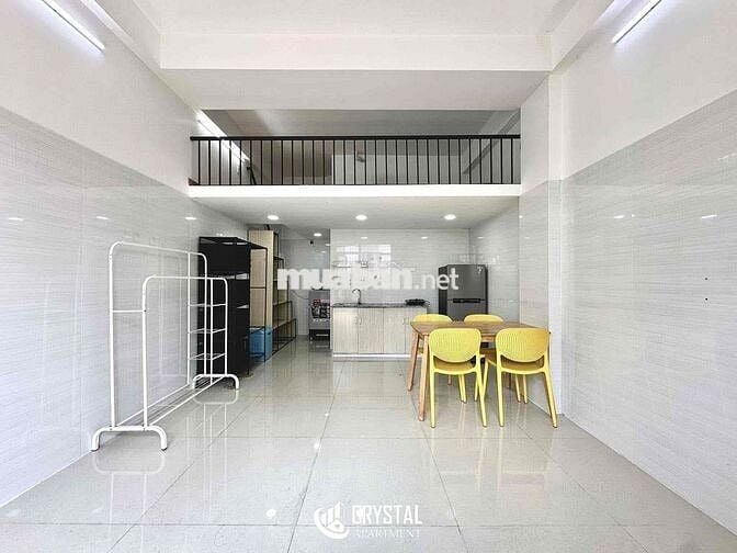 Duplex ban công, máy giặt riêng, full NT, có máy sấy, ngay VHU
