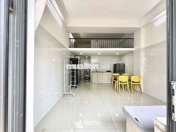 Duplex ban công, máy giặt riêng, full NT, có máy sấy, ngay VHU