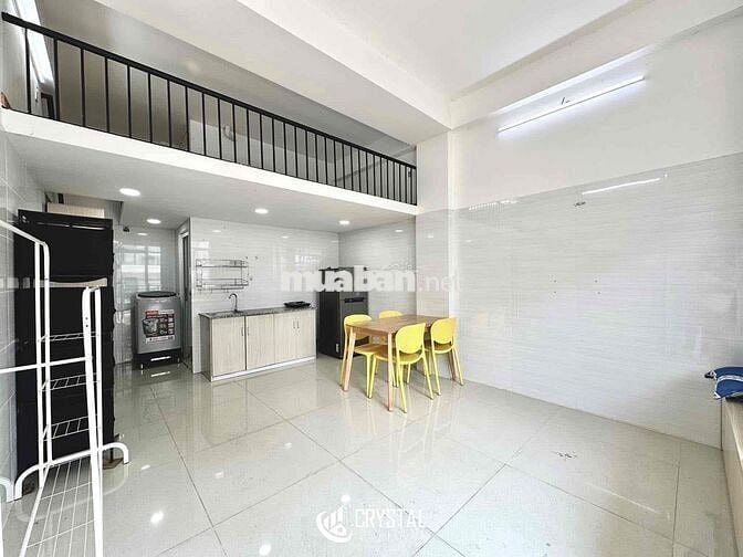 Duplex ban công, máy giặt riêng, full NT, có máy sấy, ngay VHU