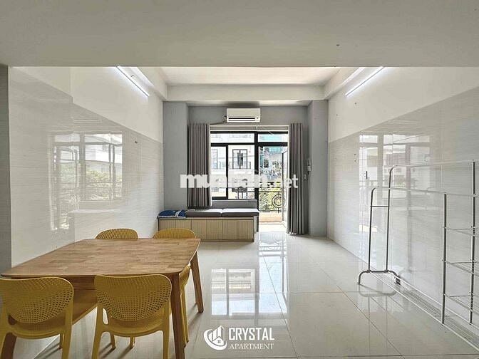 Duplex ban công, máy giặt riêng, full NT, có máy sấy, ngay VHU