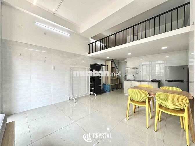 Duplex ban công, máy giặt riêng, full NT, có máy sấy, ngay VHU
