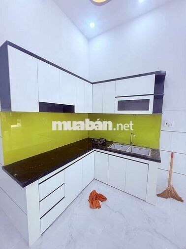 Nhà mới Hương lộ2 Bình tân 4pn 3wc lộ giới 9m
