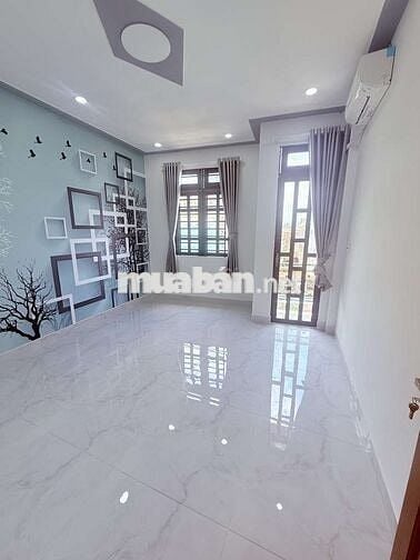 Nhà mới Hương lộ2 Bình tân 4pn 3wc lộ giới 9m