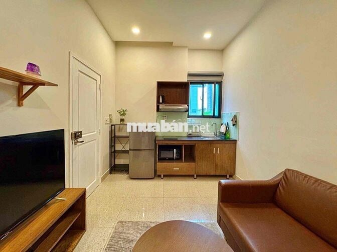 CĂN HỘ SÂN VƯỜN FULL NỘI THẤT MÁY GIẶT RIÊNG NGAY VX ĐIỆN BIÊN PHỦ Q1