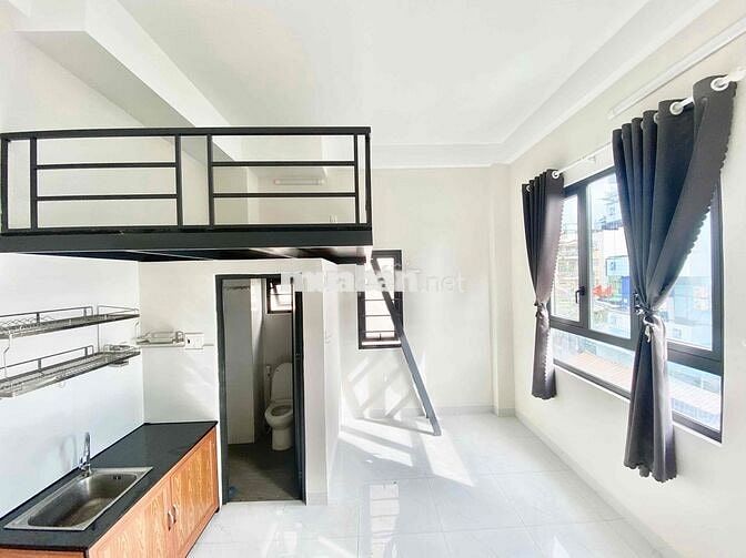 Cho thuê phòng Gò Vấp, gần UIH, VLU,.... Mới. 4 cửa sổ đón nắng