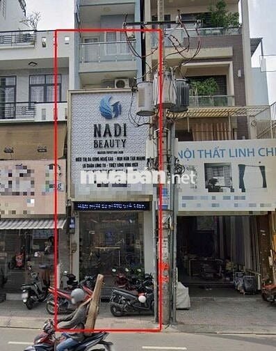 Mặt Tiền Đường Bạch Đằng 250m2 3 Tầng 3 Phòng Gần Ngã 4 Hàng Xanh