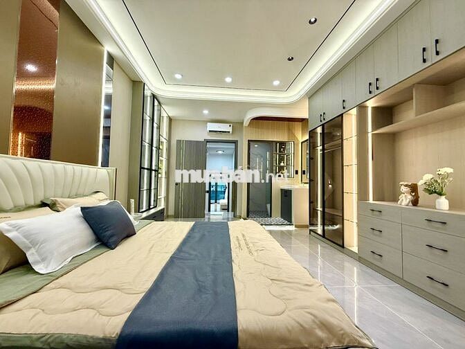 SIÊU PHẨM 6 TẦNG LUXYRY 90M2 - P15 GÒ VẤP - HẺM 1SẸC XE HƠI ĐỖ TẬN CỬA