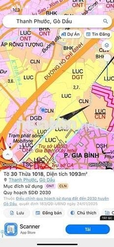Đất ngay Cầu Vượt QL22, 428m2 thổ cư đường ôtô sổ hồng