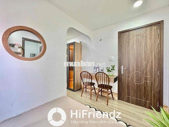 CHO THUÊ CĂN HỘ TÁCH BẾP FULL NT - CÓ CỬA SỔ THOÁNG GẦN CV THỎ TRẮNG