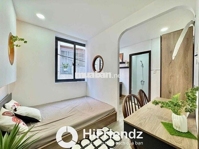 CHO THUÊ CĂN HỘ TÁCH BẾP FULL NT - CÓ CỬA SỔ THOÁNG GẦN CV THỎ TRẮNG