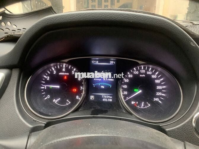 Nissan X trail 2016 2.5 SV 4WD - 78000 km