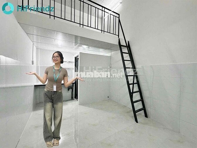 Dạng 1 Trệt + 1 Lầu Mới Xây - Gác Cao 2m - Gần Cầu Tân Thuận, Qua Q4