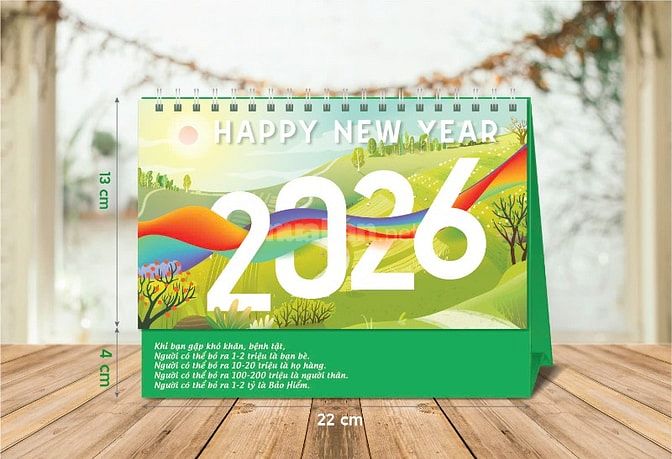 BỘ LỊCH 2026 - SỐNG TRỌN YÊU THƯƠNG