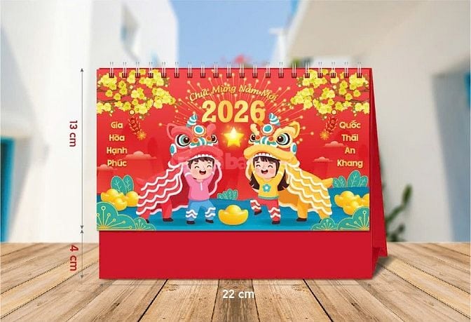 BỘ LỊCH 2026 - SỐNG TRỌN YÊU THƯƠNG