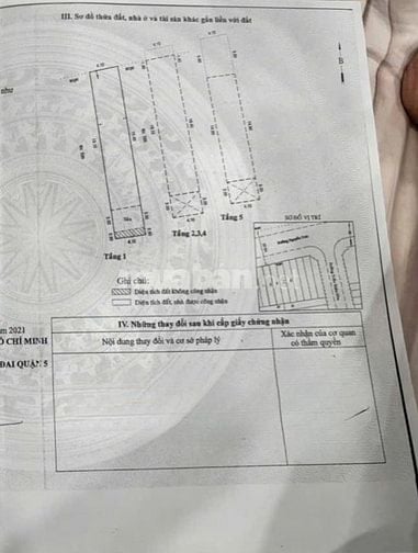 BÁN NHÀ MẶT TIỀN : 597 NGUYỄN TRÃI - P. 7 - Q. 5 - TPHCM