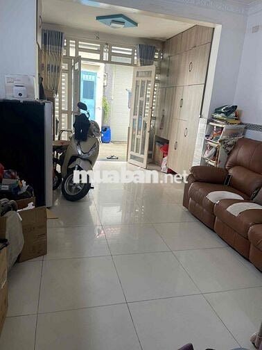 Bán nhà 1 lầu, hẻm xe hơi thông, Tân Hưng Thuận, Q12. 1 lầu, 2pn